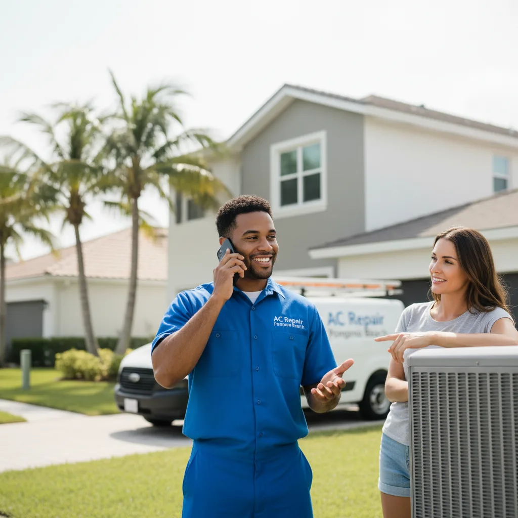 AC Repair Pompano Beach customer support in Frontenac